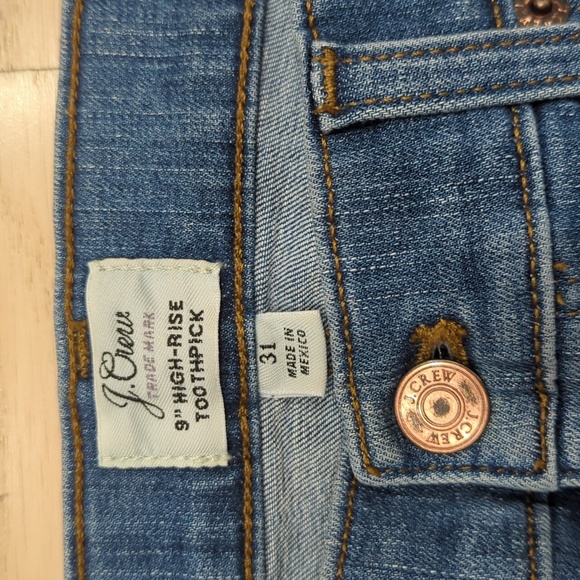 JCrew High Rise Skinny Jean - Picture 3 of 4